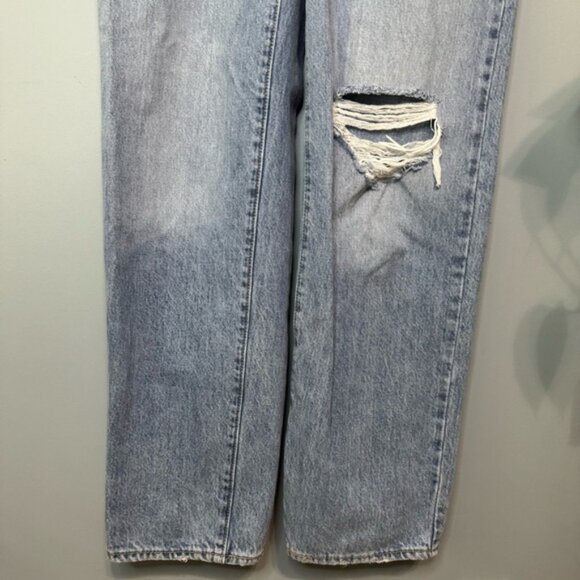 LEVI'S ‘94 Baggy Jeans. Mid Rise. 100% Cotton. Ripped Distressed. Women’s 25 - Picture 5 of 14